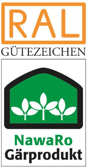 Logo Gütezeichen NawaRo Gärprodukt