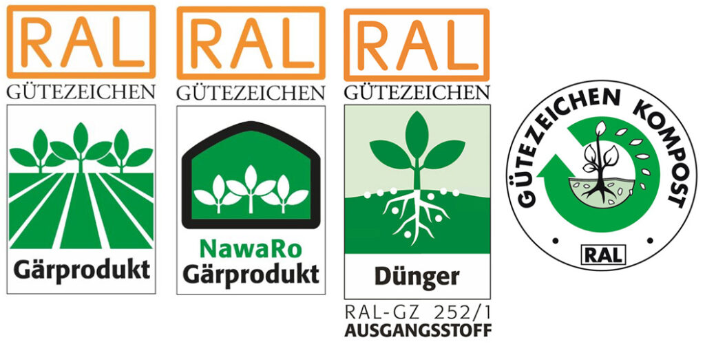 Gütezeichen Logos