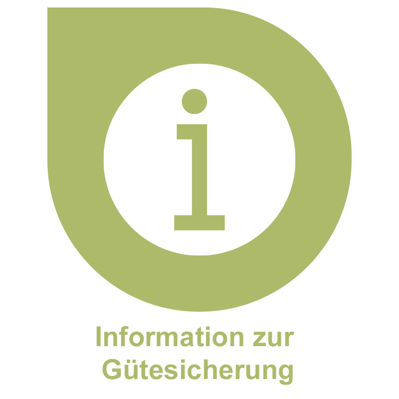 Link zu Informationen zur Gütesicherung