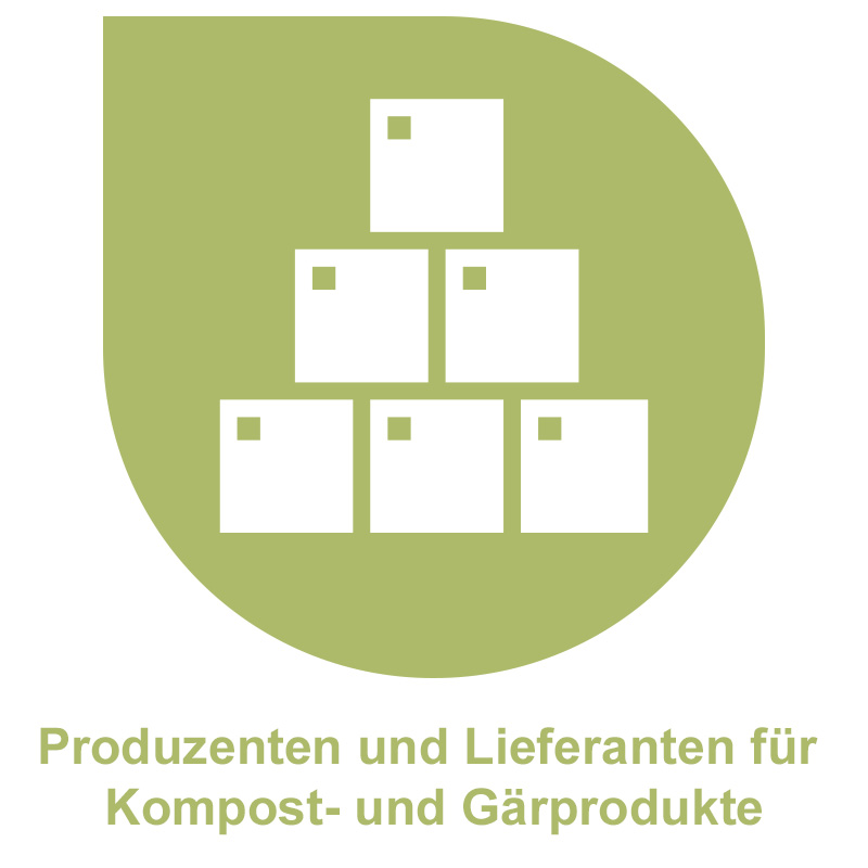 Link zu Produzenten und Lieferanten für Kompost- und Gärprodukte